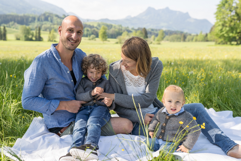 Familienbilder Outdoor für Rosenheim, Chiemgau, Prien am Chiemsee und München
